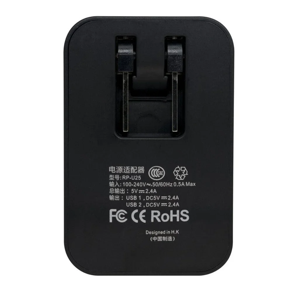 US 2 Port USB Adapter Beetle Charger USB Hub Wall Home Charger Power Adapter